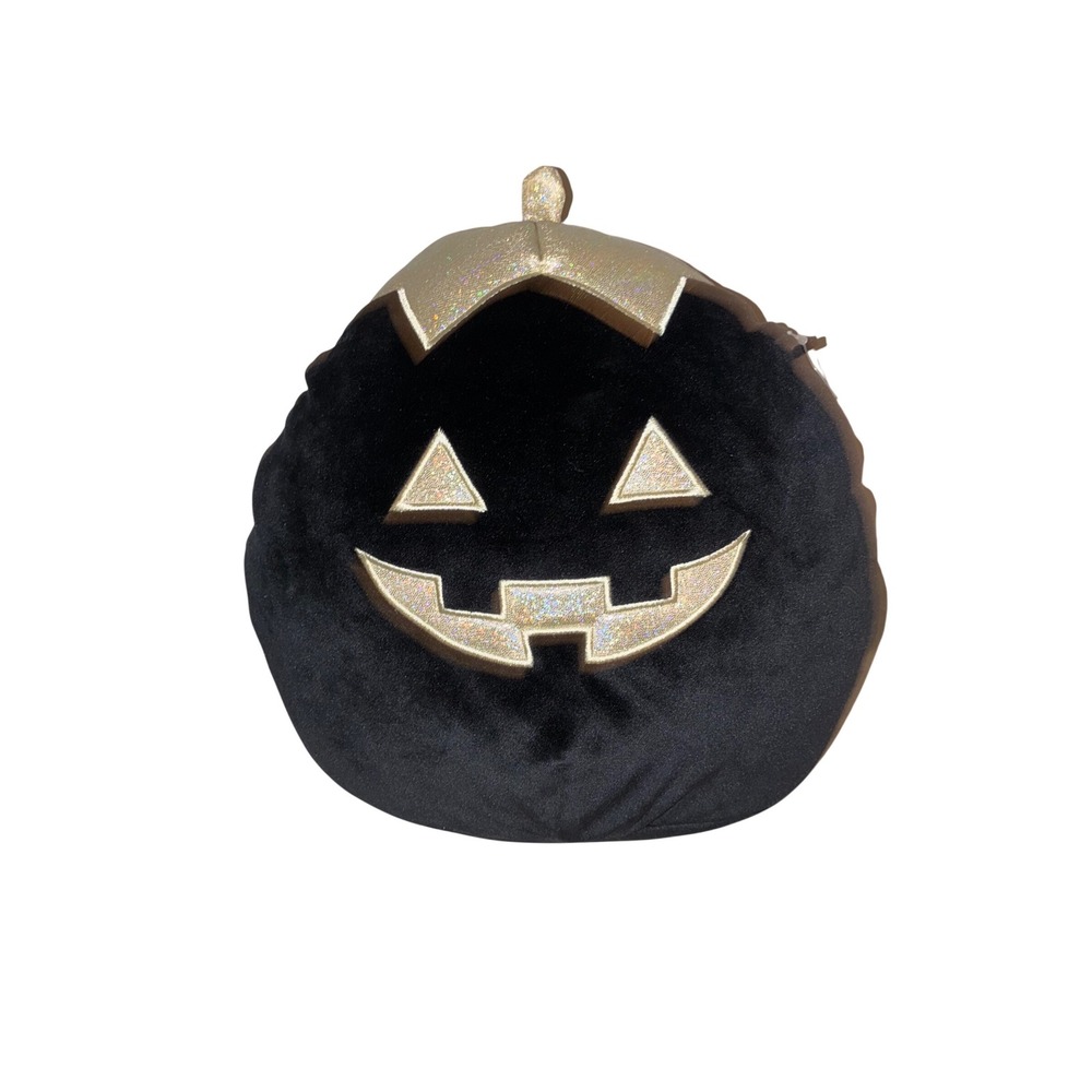 Squishmallows‎ Pumpkin Paige Black And Gold Shimmer 12" Halloween 2024